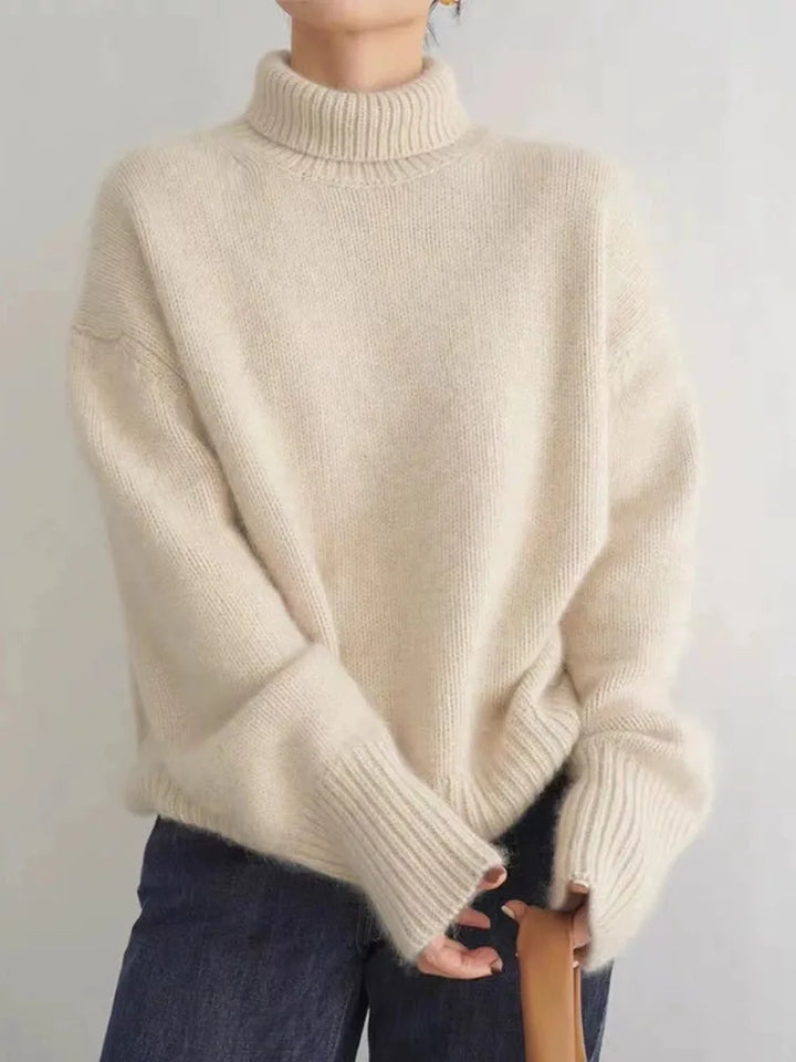 Isabella - High Collar Knit