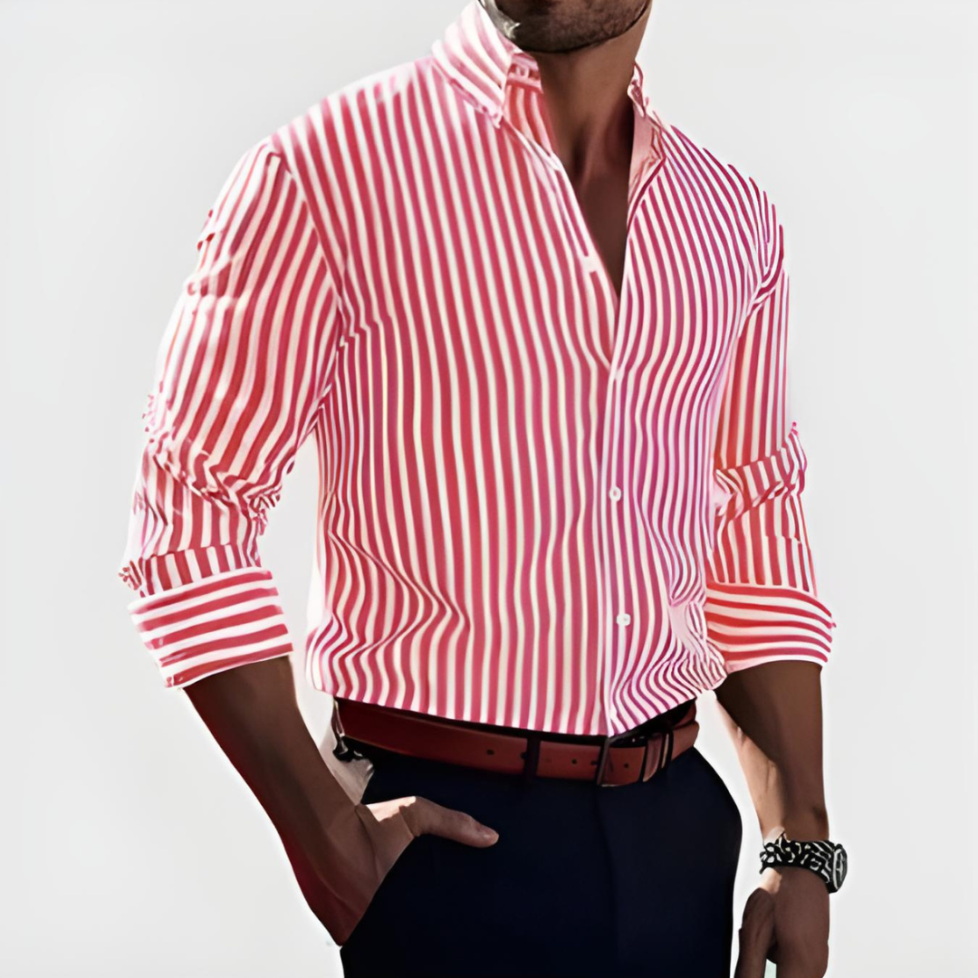 Samuel - Elegant Striped Shirt