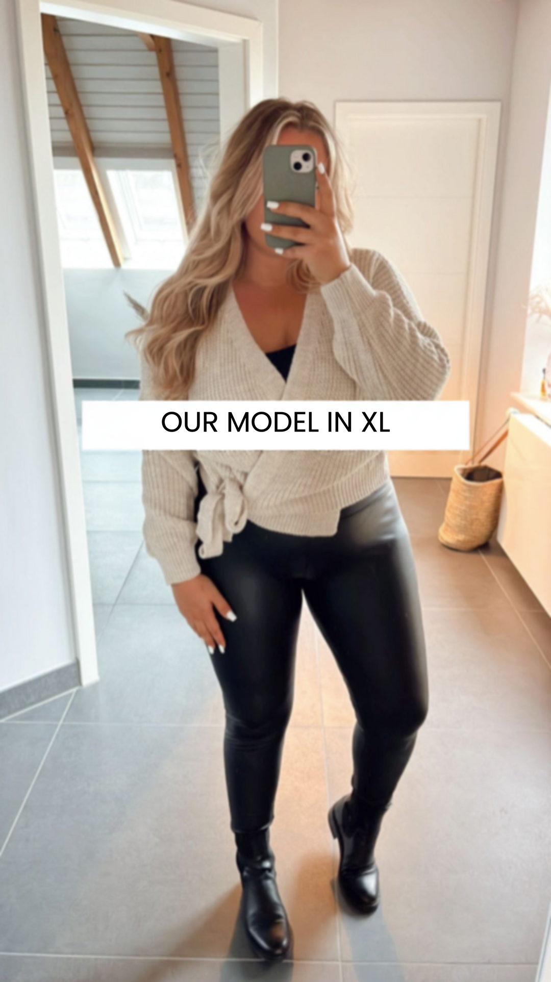 Lexi - Leather Look Leggings