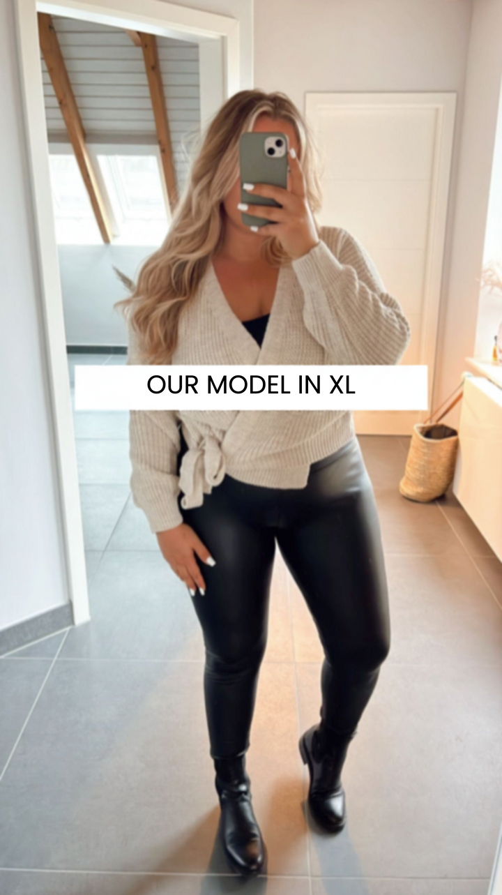Lexi - Leather Look Leggings