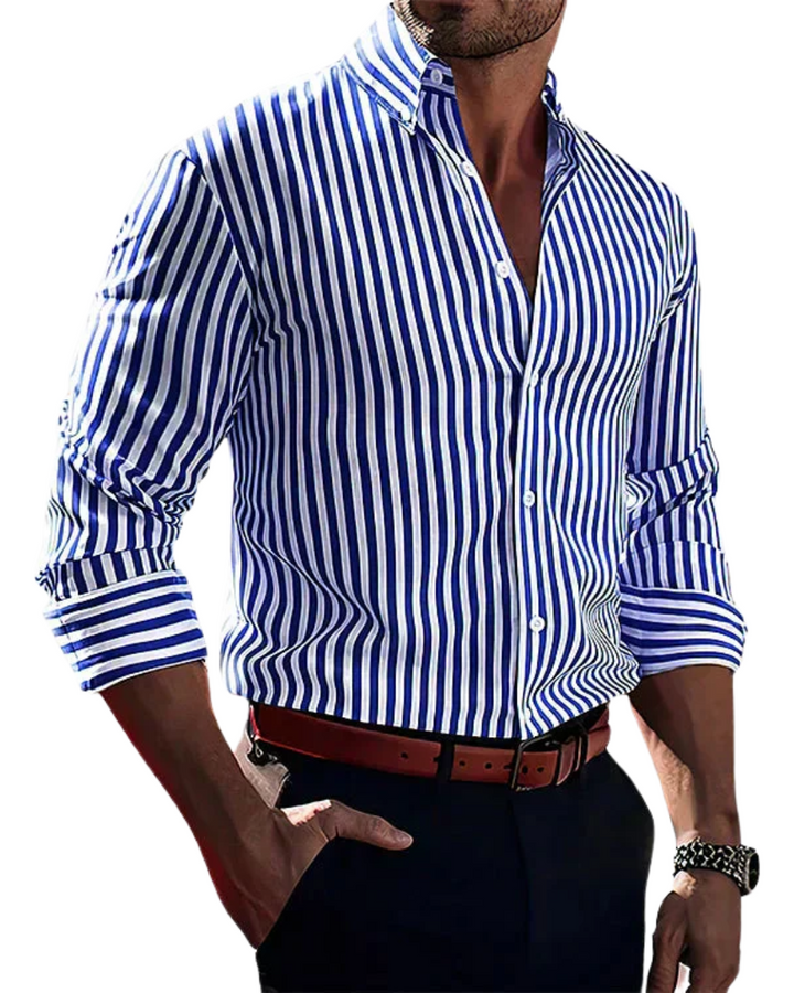 Samuel - Elegant Striped Shirt