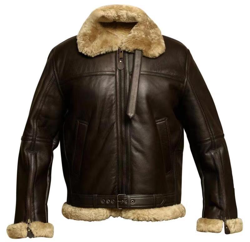 Fletcher - Lambskin Leather look Jacket