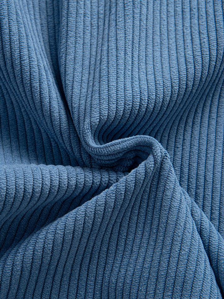 Luke - Corduroy Hooded Shirt